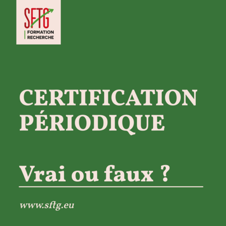 Certification periodique 26